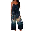 Women's Jumpsuit Printed Casual Loose Jumpsuit