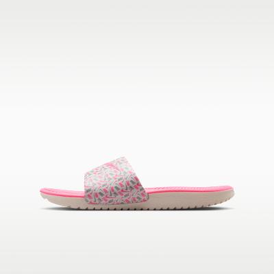 Nike Kawa Kids' Outdoor Slippers Pink