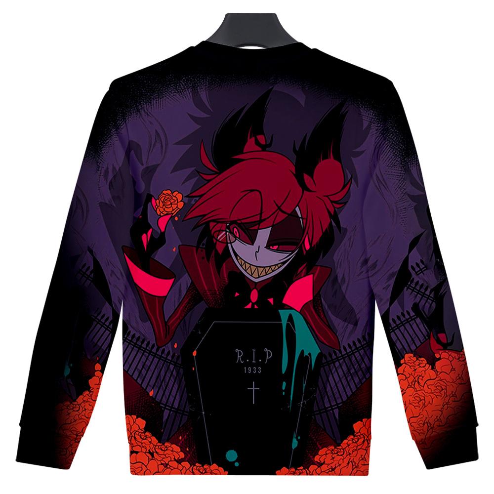 Γυναικεία Ανδρικά Hazbin Hotel Anime Φούτερ με στρογγυλή λαιμόκοψη Φούτερ με κουκούλα ανδρικό πουλόβερ ταξιδιού Ανδρικό κορυφαίο streetwear outdoor αθλητική φόρμα