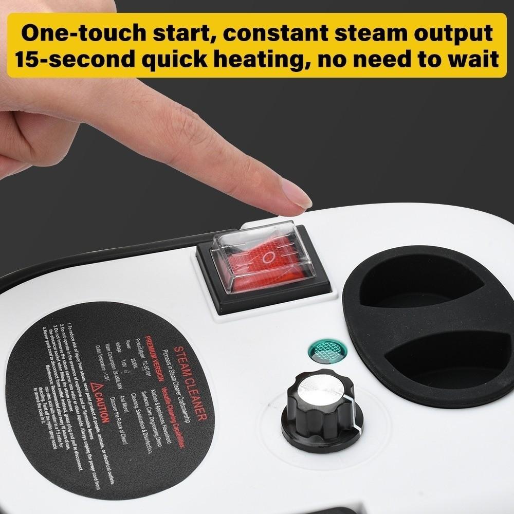 2500W Handheld Steam Cleaner High Pressure Kitchen Cleaning Machine  Commercial Cleaning