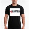 Pilatus Swiss Alps Tshirt Summer Casual Cotton Tee Oversized Streetwear Tops Vintage Graphic Print Loose Fit Short Sleeve