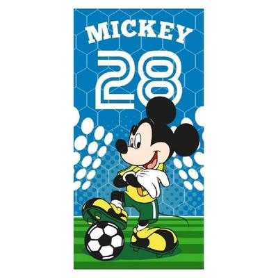 Beach Towel - Disney - Mickey - 100% Microfiber - Dimensions 140x70 Cm - Color Black