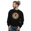 Disney Mens Mulan Movie Flower Comb Sweatshirt