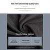 Patchwork Lace Trim High-Waisted Woolen Wide-Leg Pants for Women - Autumn/Winter Plus Velvet Casual Loose Fit.