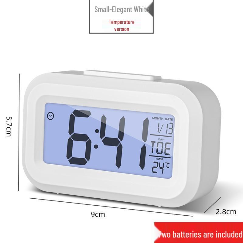 

Многофункциональный умный будильник для студентов и детей, инструмент для пробуждения, настольные часы для мальчиков и девочек 13.5 cm