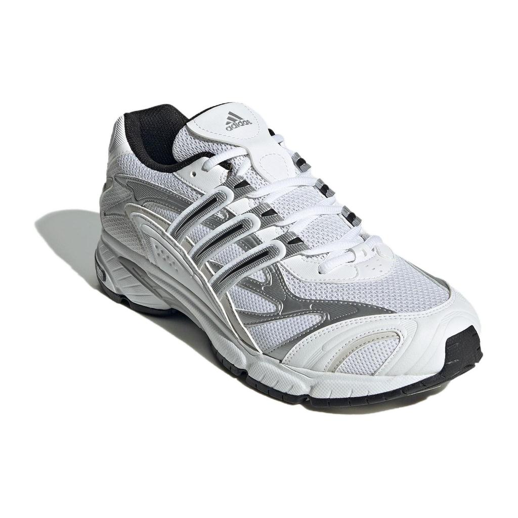 Adidas Temper Run 2.0 Trendy Lightweight Low-Top Lifestyle Sneakers Unisex Sneakers White Black IH0402