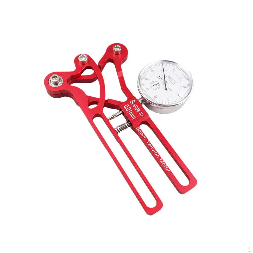 Spoke Tension Meter Part Aluminum Alloy Outdoor Supplies Wheel Maintenance Cycling Bike Truing Tool