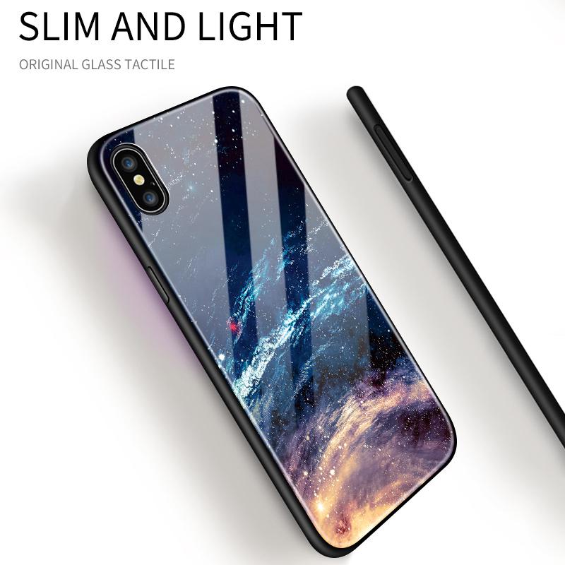 Pouzdro na telefon z tvrzeného skla pro Huawei P30Lite Honor 90Lite 9X X6A X9B Infinix Hot40 Note30 Tecno Spark20 Moto G15 G22 Měkký okraj Nárazuvzdorný Hladký kryt