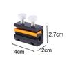 Motorcycles Brake Line Cable Lubricating Oil Tool Durable Aluminum Lubricator Double Head Clip for Bike