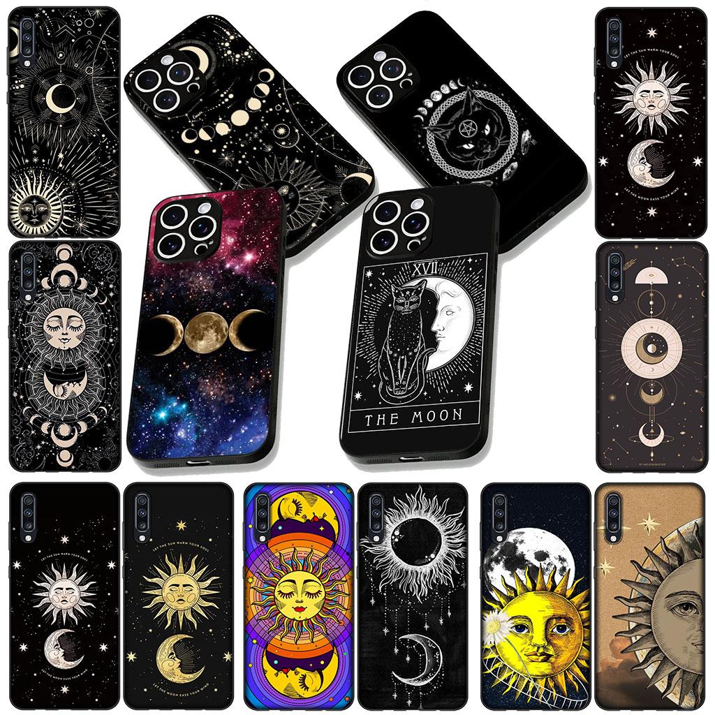 Cover for Xiaomi Redmi 15 9A 9C NFC 7A 9T Note 9 8 7 8T 15c A5 4G 5G Phone Case Witches Moon Totem Divine Witch Sun Face