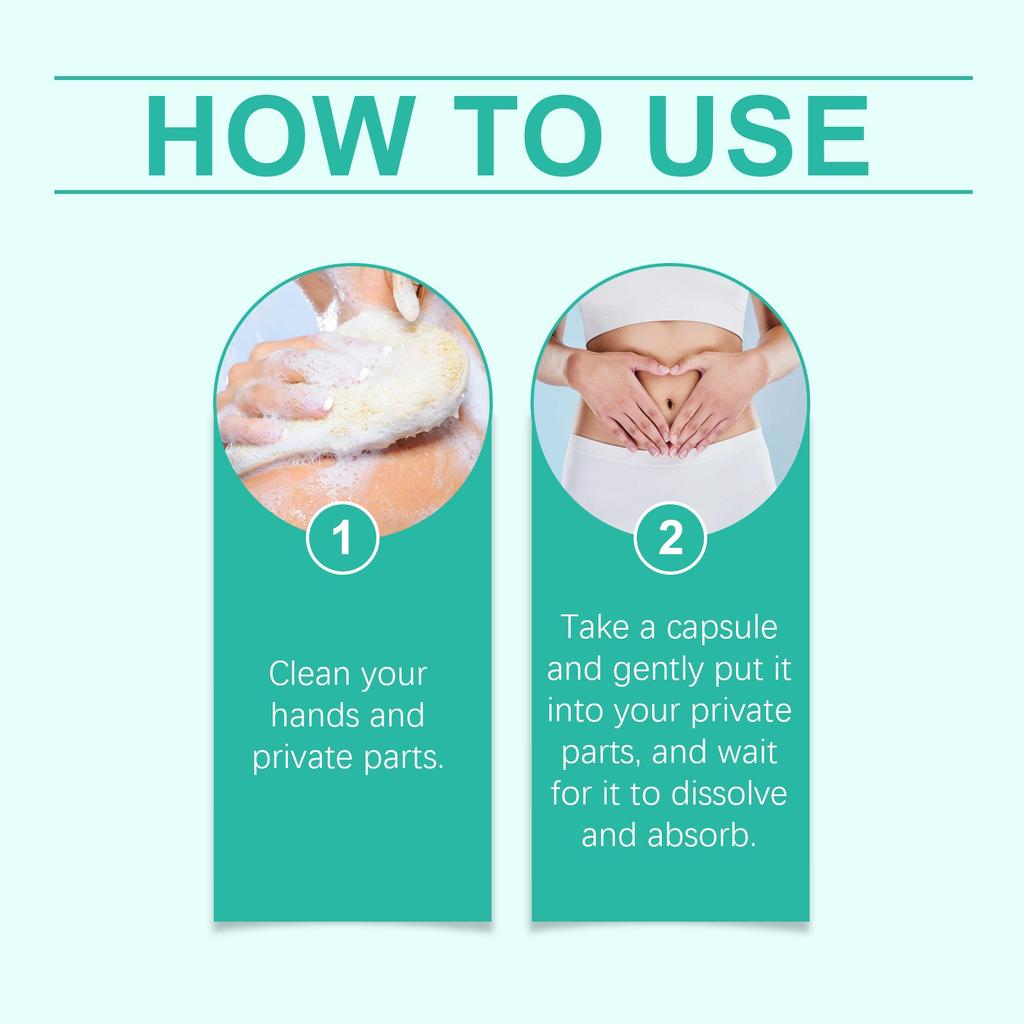 Women's Body Care Capsule Mild Refreshing Deodorization Care Body Balance 1ml