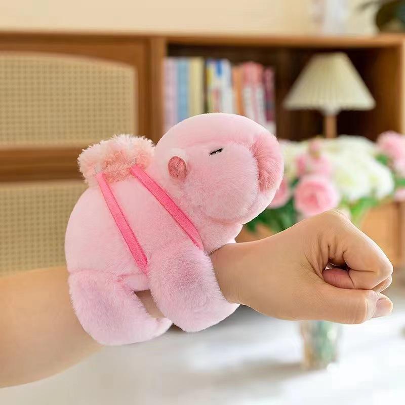 Premium Kapi Papa Cover Capy Doll Bracelet Doll Plush Toy Girl Doll Children's Wrist Palm