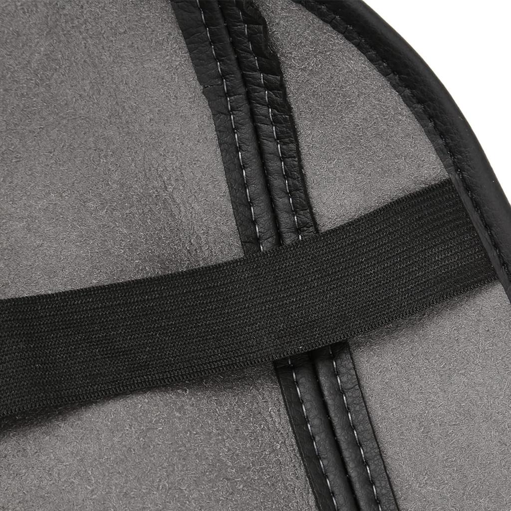 Unifizz Auto Mittelkonsolenabdeckung Armlehnen Sitzkasten Abdeckung Schutzhülle Ersatz Mikrofaserleder für Toyota Camry 2007 2008 2009 2010 2011 Schwarzer Arm