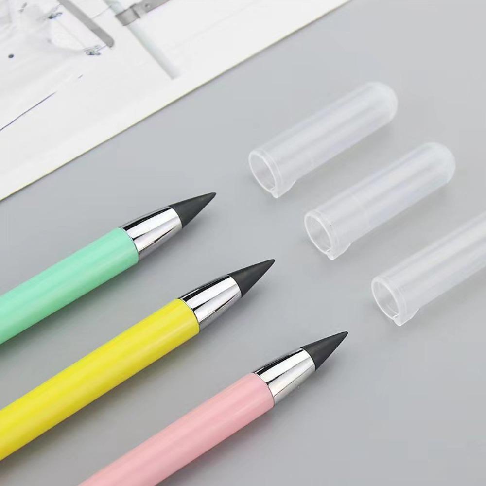 Solid Color Unlimited Writing Pencil Reusable Eternal Pencil Forever Pencil  Painting Art