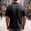 Herren Kurzarm Polohemd Klassische Passform Weiches Strickgewebe mit Knopfleiste und Kragendesign