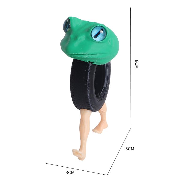 Tung gung sahur Shark Figurine Desktop Decoration Tung tung tung sahur Ornament Funny Doll 3D Printed Model Toy Gift