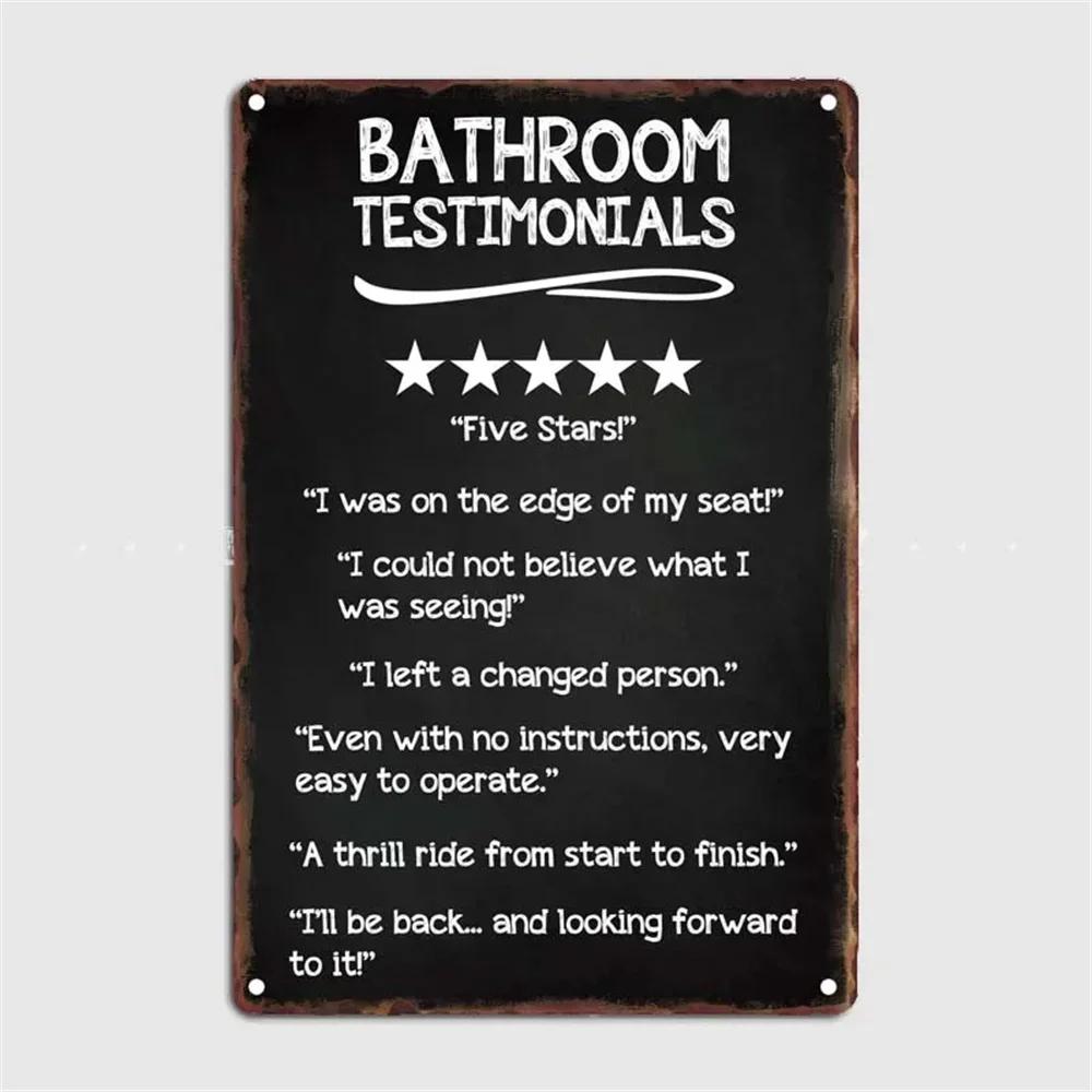 Lustiges Toilette Metallgemälde Blechschild Retro Bild Vintage Korrosion Plakette Brett Man Cave Café Bar Kino Badezimmer Wanddeko