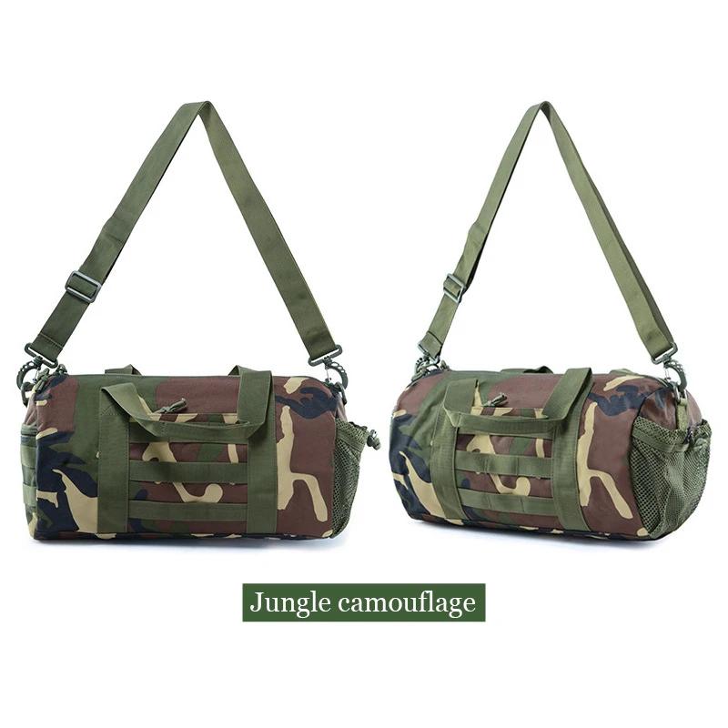 Outdoor Shoulder Bag Camouflage Bag Men Hiking Fishing Camping Portable Waterproof Shoulder Backpack 20L