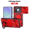For OPPO A5 Pro 5G Case Slide Lens Protector With Ring Magnetic Holder Back Cover for Oppo oppo A5Pro 5G Armor Silicone PC Funda