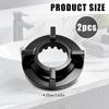 2PCS Faucet Parts Replacement, Mounting Lock Nut, Mounting Lock Nut for Basin Faucet, Installtion Winged Locknuts Replacement Parts for Kitchen,
