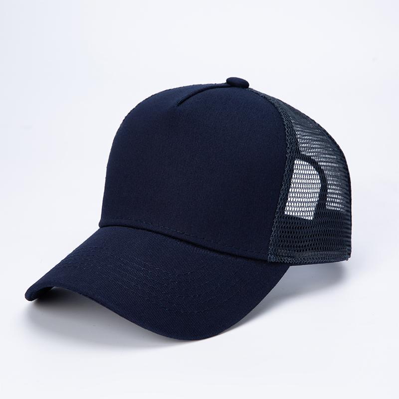 High Quality 6 Panel Mesh Trucker Hat Comfortable Classic Snapback Curved Brim Performance Outdoor Cycling Winter Beach Hip Hop