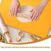 Silicone Pastry Mat Non Stick Baking Dough Rolling Flat Edges No Wrinkle Slide Around Silicone Baking Mat Dough Rolling Pad