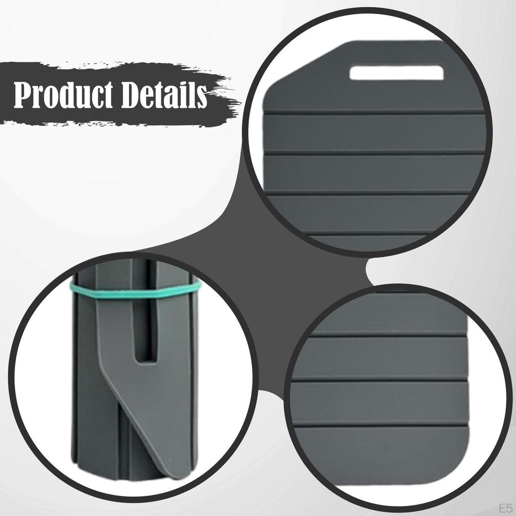 Foldable Cutting Board Chopping Gift Non Slip Flexible Silicone Portable for Meat Vegetables