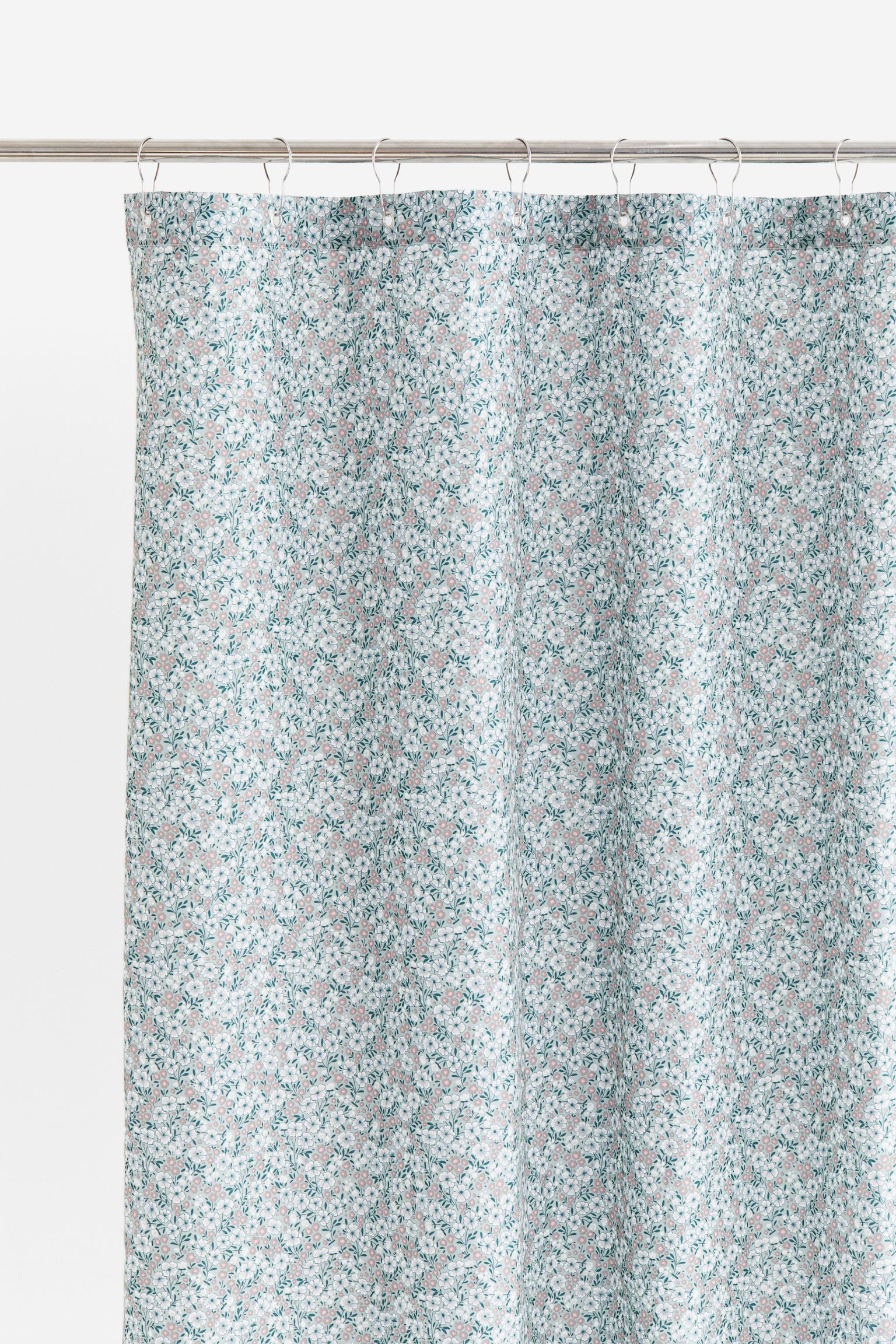 

Цветочная занавеска для душа