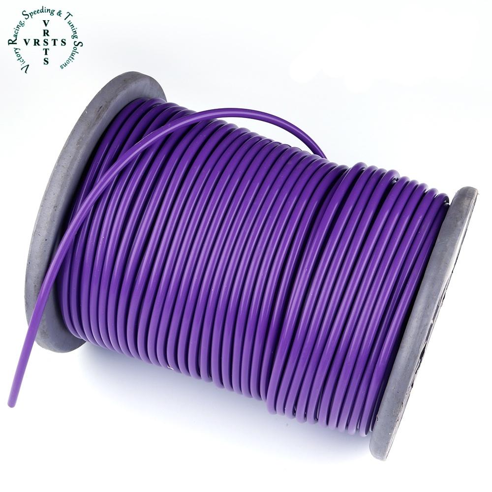 10 Feet 3m Length Silicone Vacuum Coupler Hose Flexible Turbo Coolant Pipe 3 Meter ID 2mm 3mm 4mm 1PC Black Blue Red Pink Purple