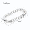 Multistyles Safety Diving Buckle Clip Camping Carabiner Simple Hook  Snap Kayak Accessories