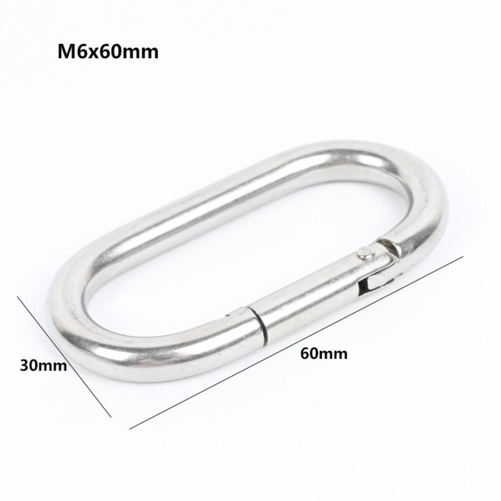 Multistyles Safety Diving Buckle Clip Camping Carabiner Simple Hook Snap Kayak Accessories