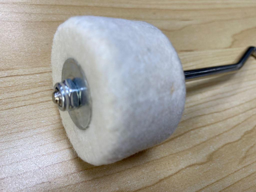 Bass Drum Practice Kit with Pedal and Cotton Hammer Head