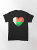 Madagaskar Mein Herz ist in Madagaskar, Liebe Madagaskar. Klassisches T-Shirt