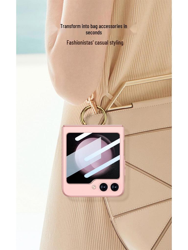 Samsung Galaxy Z Flip 5 Ultra-Thin 3D Stand Foldable Protective Case