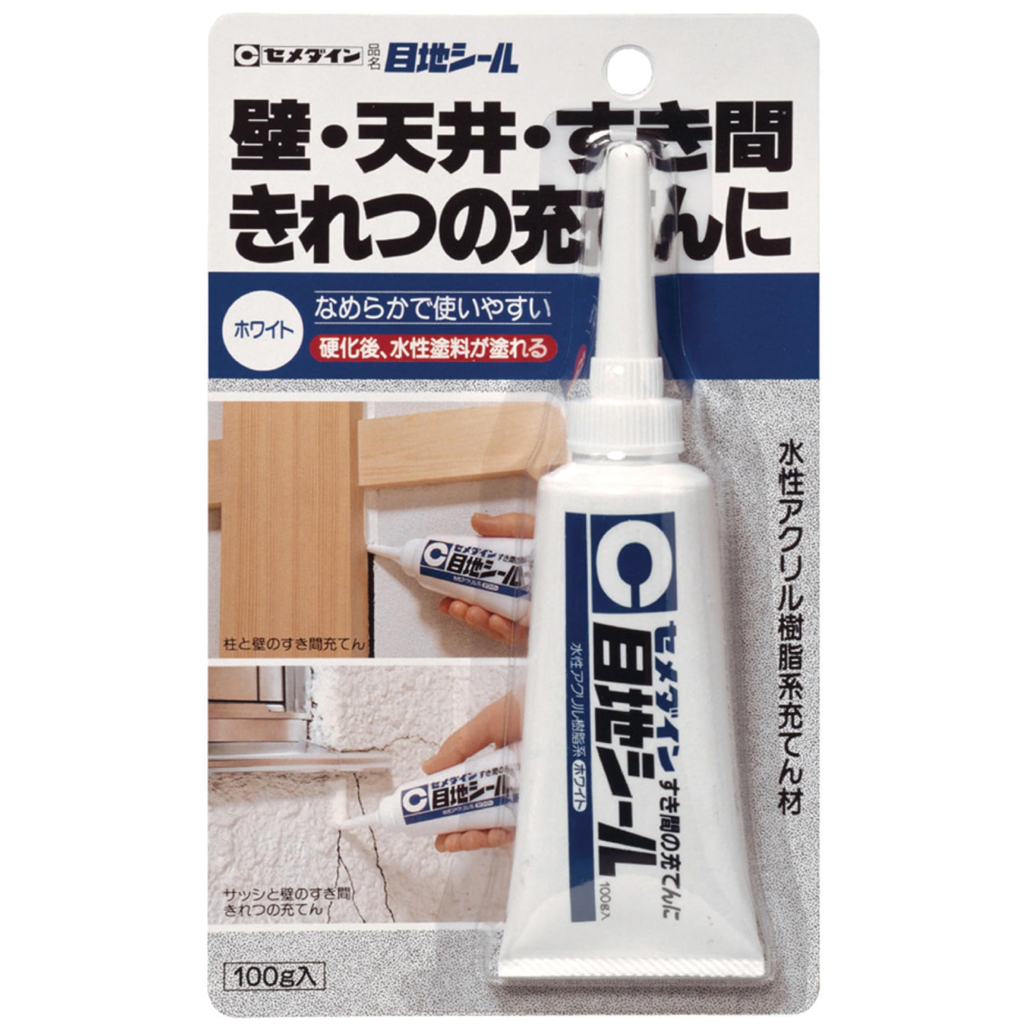 

Cemedine Gap and Crack Joint Filler, Seal, 100g, White, HJ-137 белый