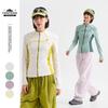 BLACKARMADA Women's Slim Fit Lightweight Cycling Jacket - Quick-Drying Outdoor Sports Top for Spring/Autumn