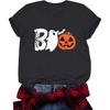 Halloween Doodles Shirt for Women Cute Boo Vintage Graphic Halloween Tshirt for Party Short Sleeve Fall Shirt