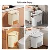 Miling Wall-Mounted Bathroom Trash Can
