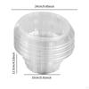 Plant Collar for Flower Pots in Green