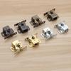 NAIERDI 2PCS Magnetschrank Fänge Türstopper Dämpfer Puffer mit Schrauben Möbelbeschläge