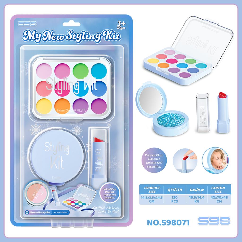 Playing House Children'S Cosmetics Toys Girl Simulation Makeup Accessories Handbag Girl Bag Set