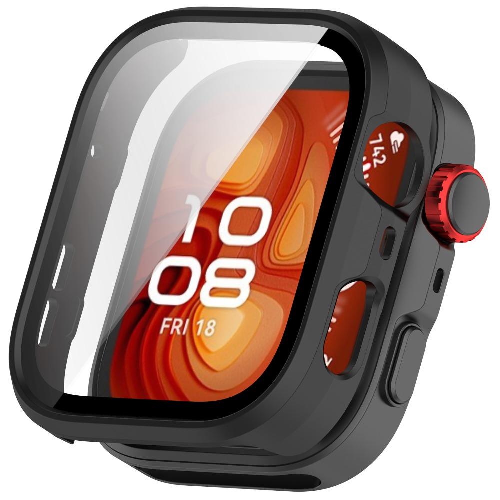 Glass+Case For Huawei Watch Fit 4Pro Tempered Glass Screen Protector Hard PC All-Around Bumper Watch Cover For Huawei Watch Fit4