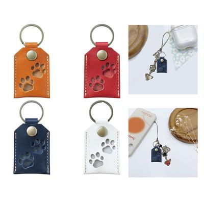 Evcil Hayvan Tüyü Anı Anahtarlık Deri Anahtarlık Anahtarlık Aksesuarları Köpek Sever ve Evcil Hayvan Sahipleri için Şükran Günü Hediyesi