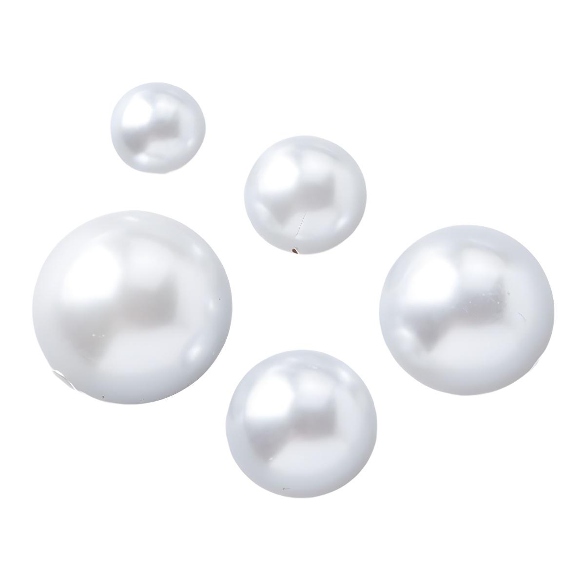 

ABS Plastic Pearl Hemispheres for DIY Jewelry Making Beige 14MM 10 pieces