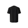 Li Ning T Shirts Men's Black Crew Neck Moderate Straight Fit AHSN905-3