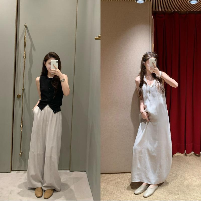 Sheepskin Lazy Bi Prepared Soft Waxy Good To Wear Bag Head Slippers Women's Summer Wear One Foot and Half Slippers