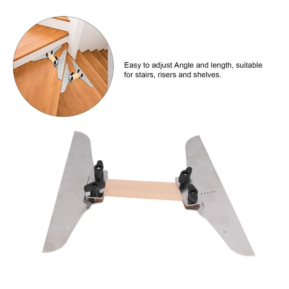 Versatile Stair Tread Templa Easy Installation Layout Tool Stair Gauge Jig Stair Renovation