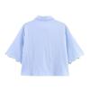 Jnleaog Autumn New Women's Clothing Fashion Style French Minority Design Embroider Short Shirt 3564074