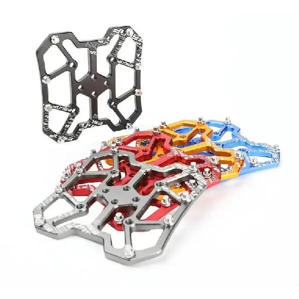 Pedal sin Clip Duradero Ultraligero Antideslizante Clásico Delicado Adaptadores de Plataforma para Pedales sin Clip de Aluminio Accesorios para Bicicleta
