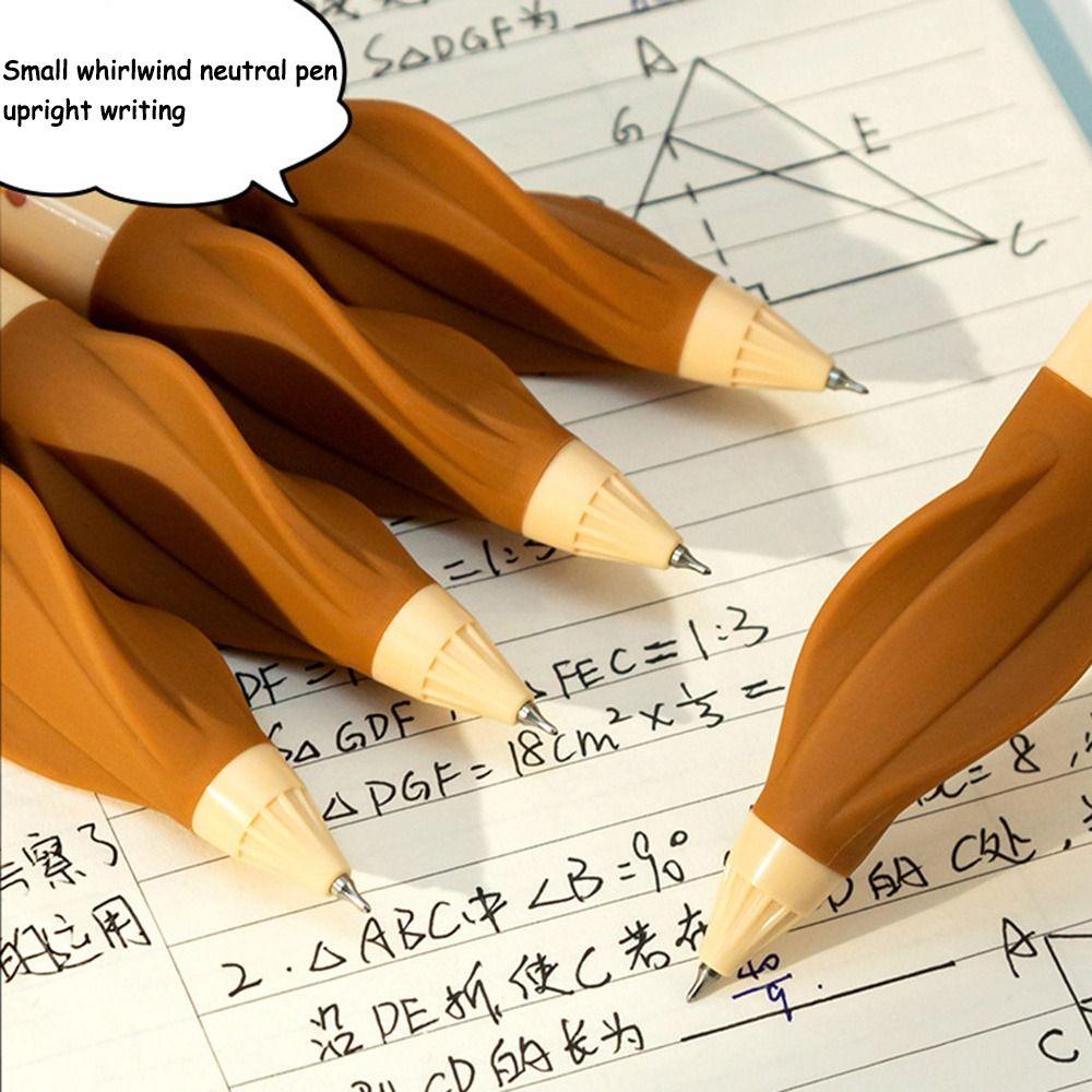 3Pcs Soft Grip Gel Pen Press Question Pen Cute Neutral Pen  Writing Stationery